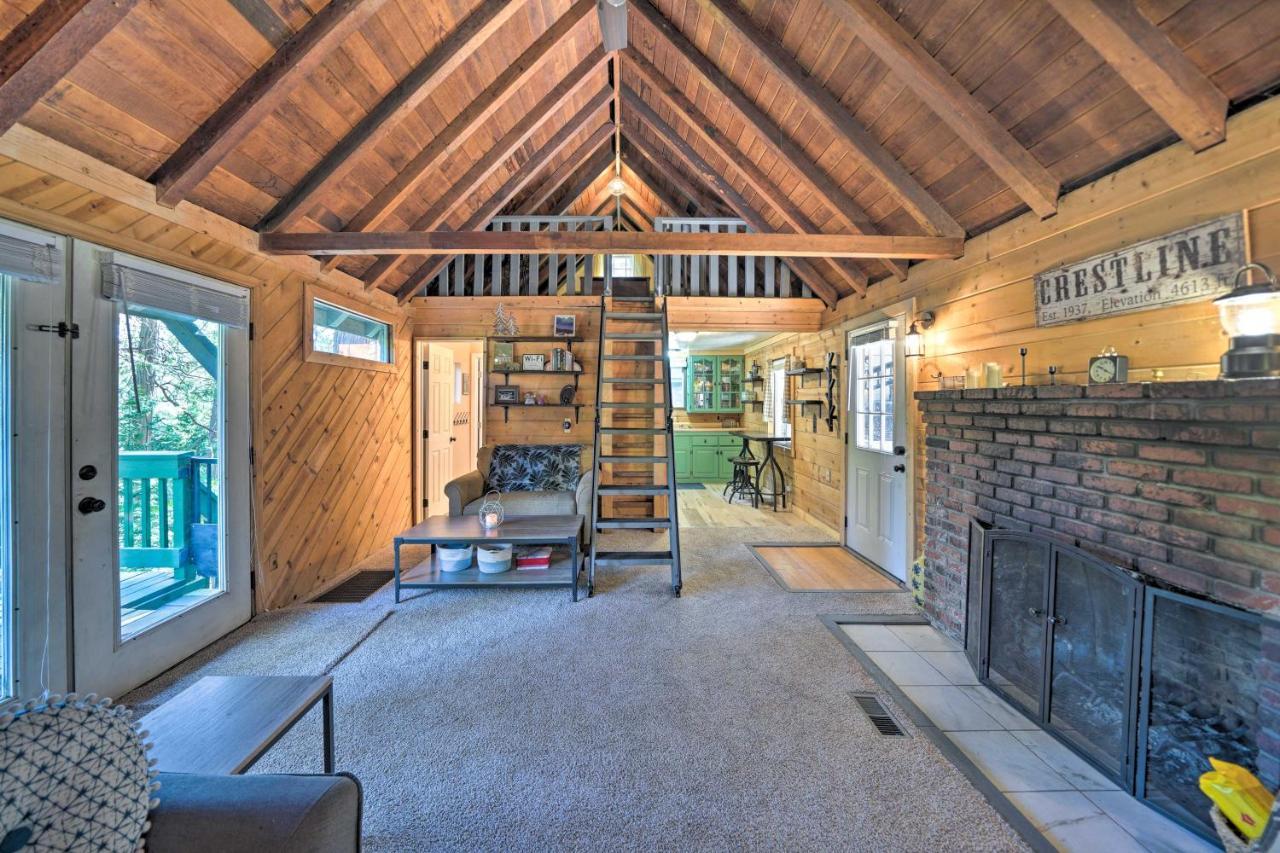 Crestline Cabin About 1 Mi To Lake, Town, Trails! Villa Exteriör bild